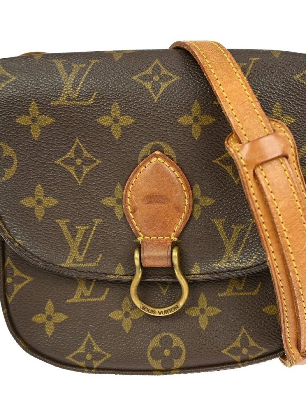 LOUIS VUITTON SAINT CLOUD PM SHOULDER BAG MONOGRAM M51244 VI0960 RQ02103 - Picture 1 of 14